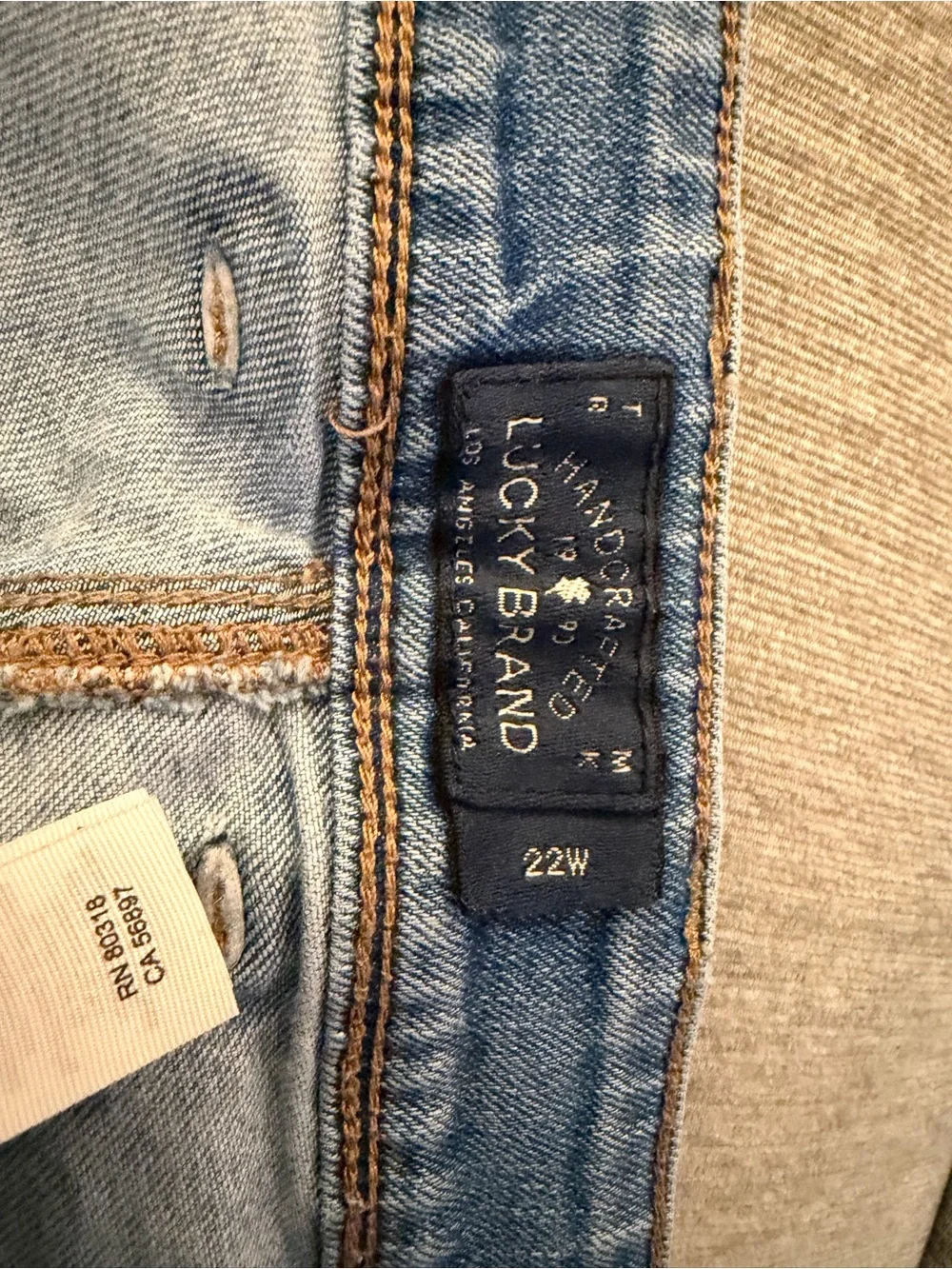Lucky Brand Ginger Star Jean Short Size 22W